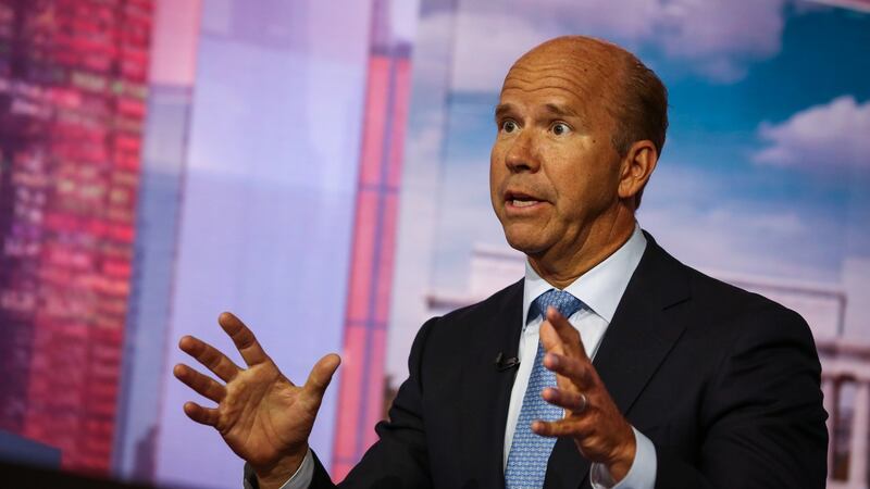 John Delaney: plans to focus on advancing only bipartisan Bills during the first 100 days of his presidency if elected. Photograph: Christopher Goodney/Bloomberg via Getty Images