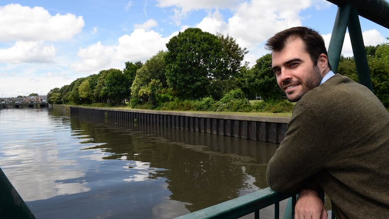 ‘Ireland is a good place for opportunities if you have the right skills and the right attitude,’ says  Leather. Photograph: Dara Mac Dónaill