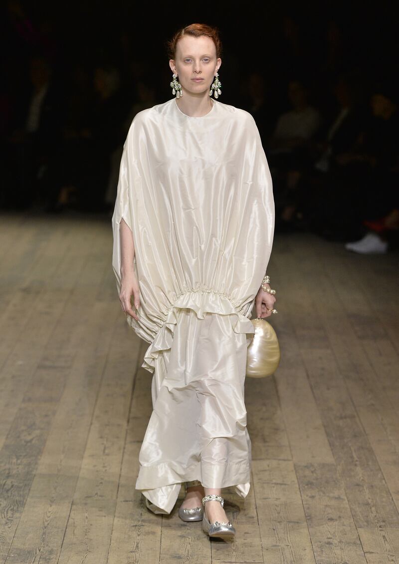 One from Simone Rocha’s new collection. Photograph: Photograph: Simone Rocha