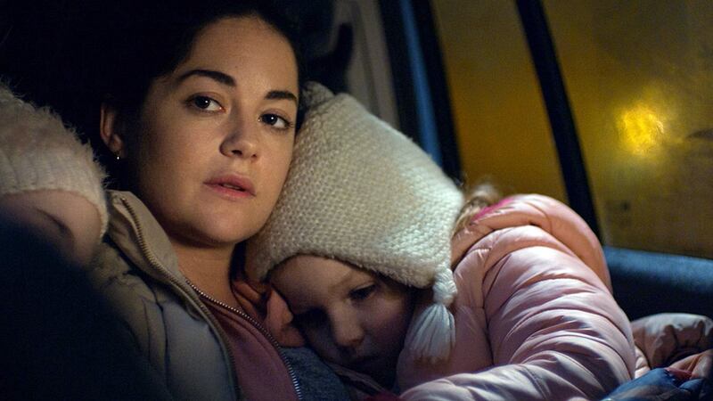 Sarah Greene and Molly McCann in Rosie