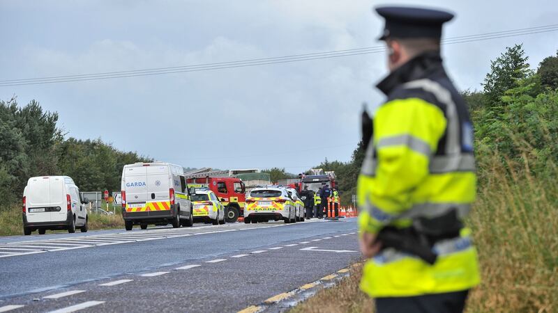 The scene of a fatal collision  on the Cork to Mallow Road near Blarney.