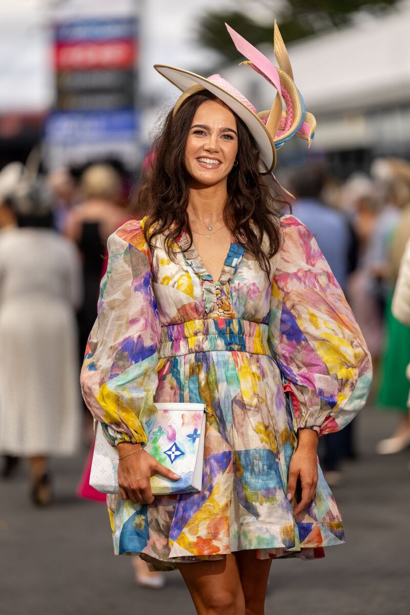 Niamh Egan fom Co Cork at the races. Photograph: Morgan Treacy/Inpho