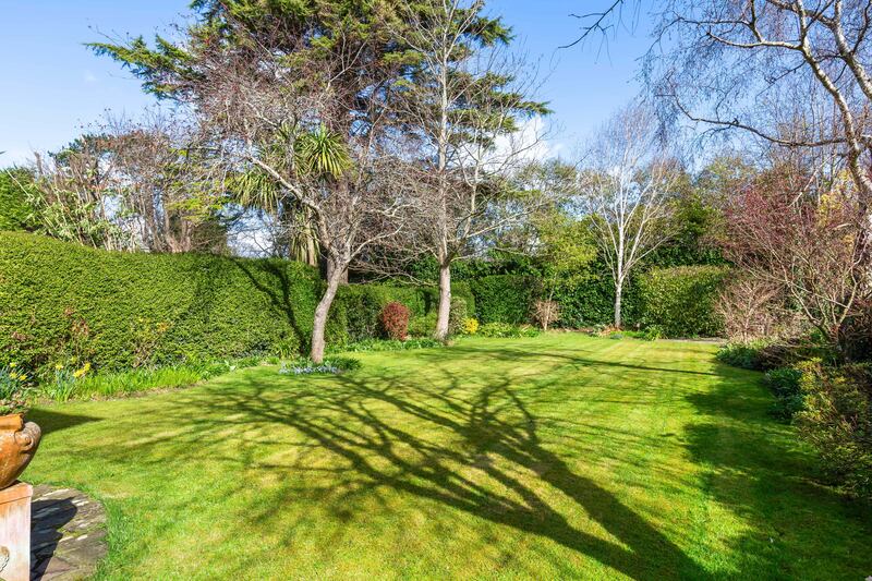 The property has a good-sized garden