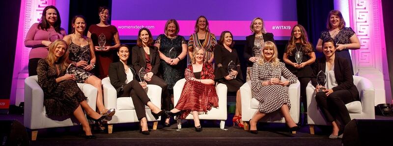 2019 Winners of the Women in Tech Award (now the Diversity in Tech Awards)