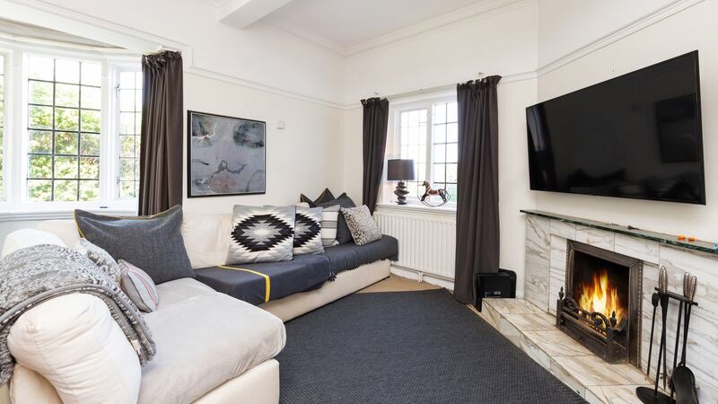 The lounge at Carrig na Chattan, Mornington Avenue, Sandycove Point, Sandycove, Co Dublin