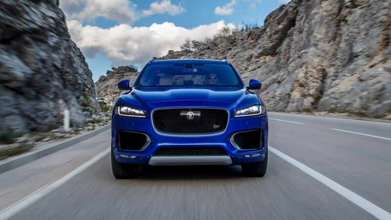 The F-PACE is the first SUV to be designed by Jaguar