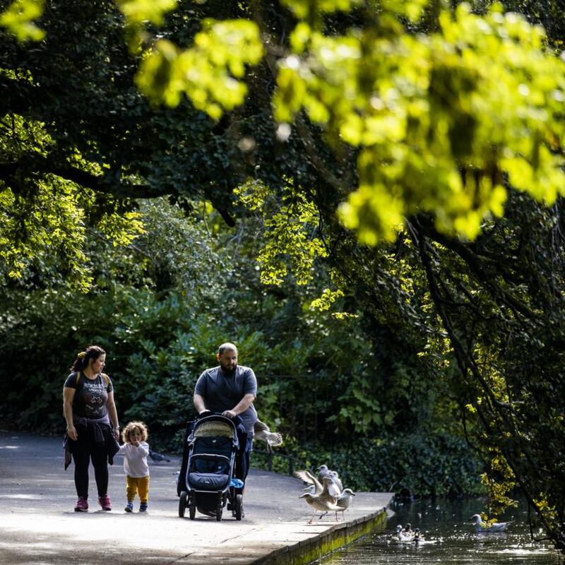 Dublin’s green spaces: St Stephen’s Green. Photograph: Tom Honan