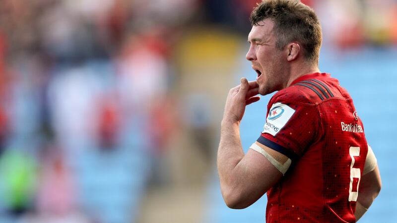 Peter O’Mahony   after the game. Photo: James Crombie/Inpho