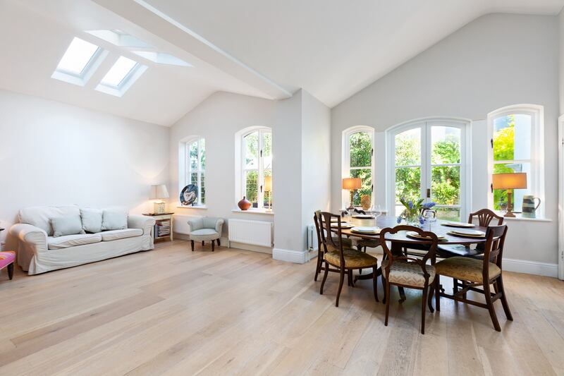 36 Frascati Park: the kitchen, sitting and breakfast room at the back of the house