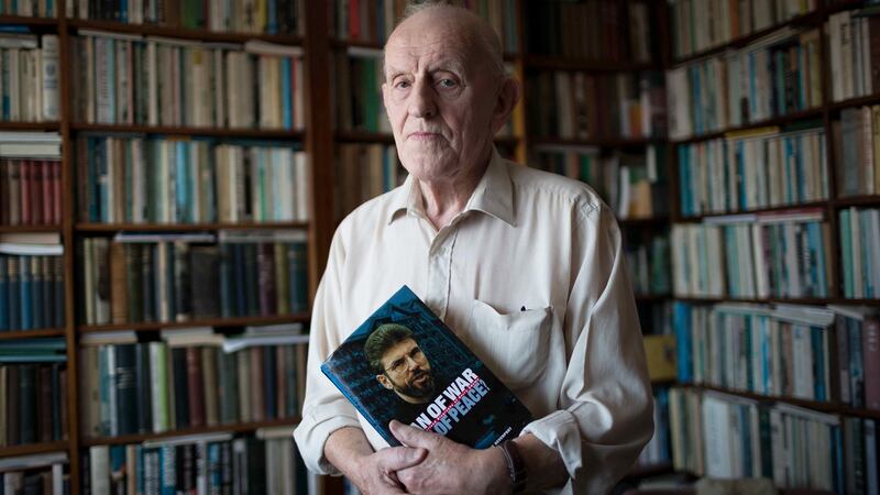 Des Long at home in Limerick: ‘They Brits may not be parading around in the streets, but they are here.’ Photograph: Eamon Ward