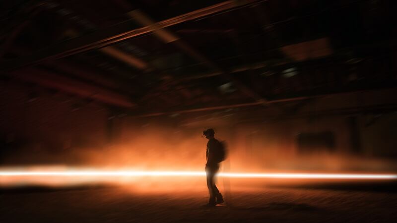 A still from Flesh and Sand (Carne y Arena), a 2017 short virtual reality project written and directed by Alejandro González Iñárritu. Photograph: Legendary Pictures