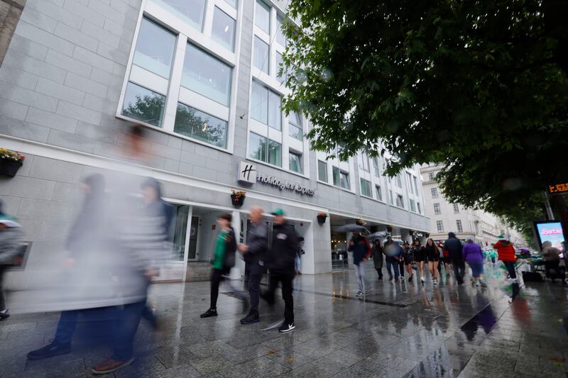 The new Holiday Inn Express Hotel was developed in 2016 on the site of the former Findlater House office block. Photograph: Alan Betson
