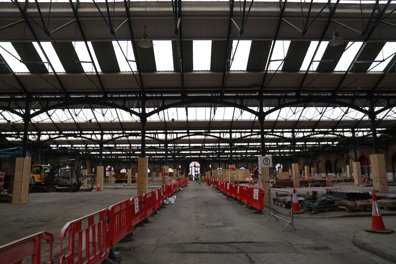 Interior of the Fruit and Vegetable Market. Photo: Bryan O’Brien 