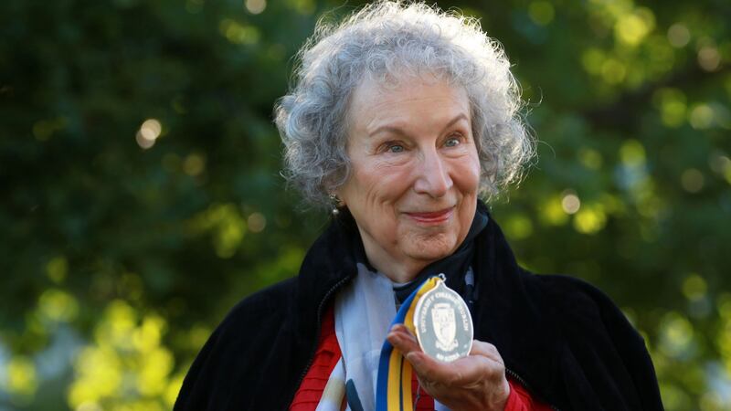 Author Margaret Atwood  will be revisiting  her 2003 dystopian novel, Oryx, as part of the Guardian’s Live Book Club. Photograph: Nick Bradshaw