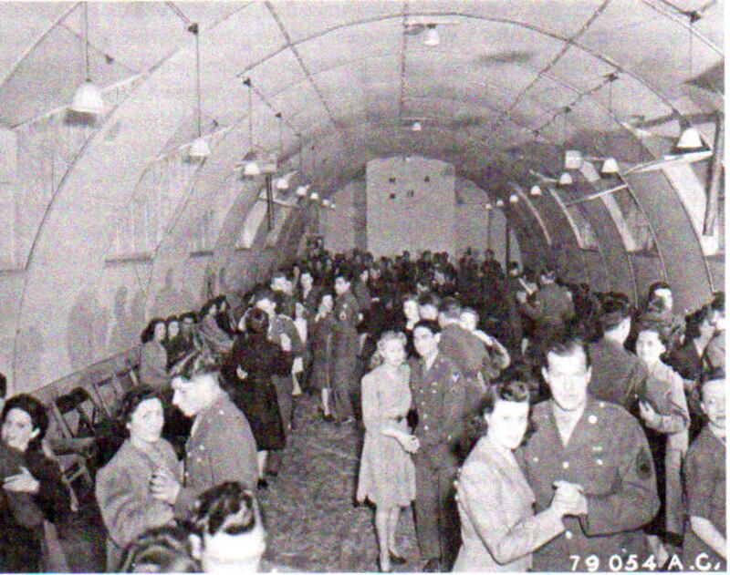 American soldiers at a dance in Co Armagh in 1943, from Northern Ireland, the United States and the Second World War by Simon Topping