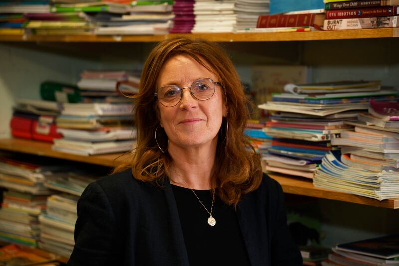 Máire Marnell, principal of Scoil Mhuire, Ballyboden, Dublin. Photograph Nick Bradshaw