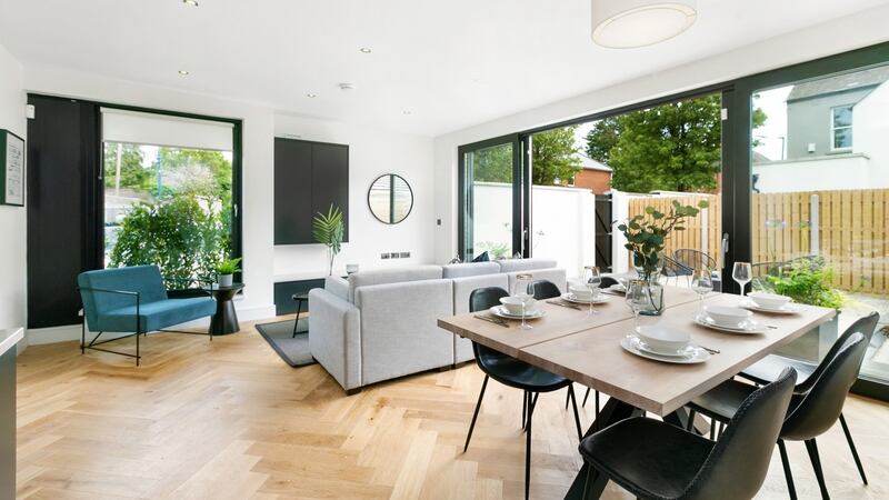 Open plan living space