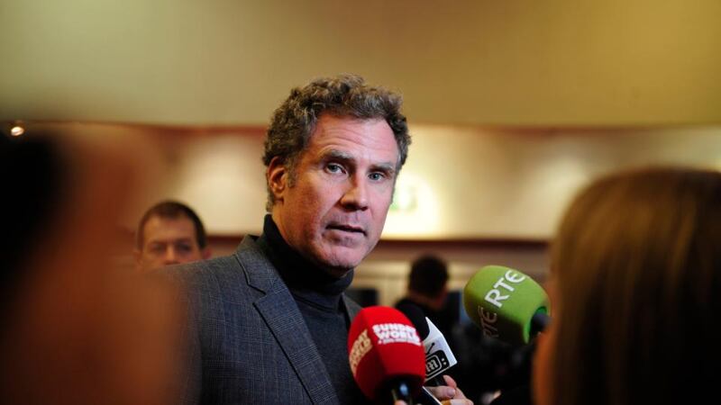 Will Ferrell at the Savoy Cinema. Photograph: Aidan Crawley