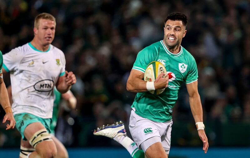 Ireland's Conor Murray in action against South Africa in the first Test in Pretoria, South Africa. Photograph: Dan Sheridan/Inpho