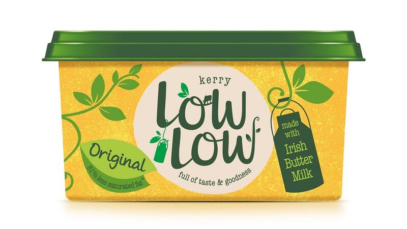 Kerry’s Low Low Original Spread: saying it is ‘made from buttermilk’ seems like a stretch, however, given that reconstituted buttermilk makes up just 3 per cent of the ingredients