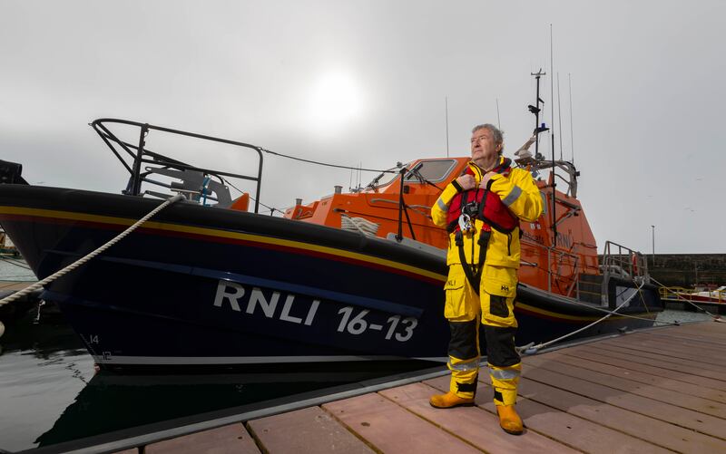 Eugene Kehoe, RNLI coxswain at Kilmore Quay, Co Wexford. Photograph: Patrick Browne