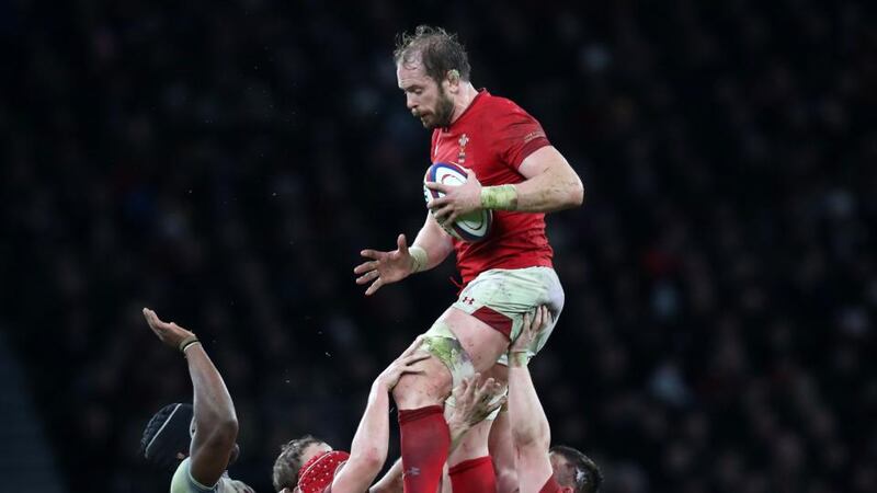 Alun Wyn Jones will be key to Wales’ hopes of beating Ireland. Photo: Billy Stickland/Inpho