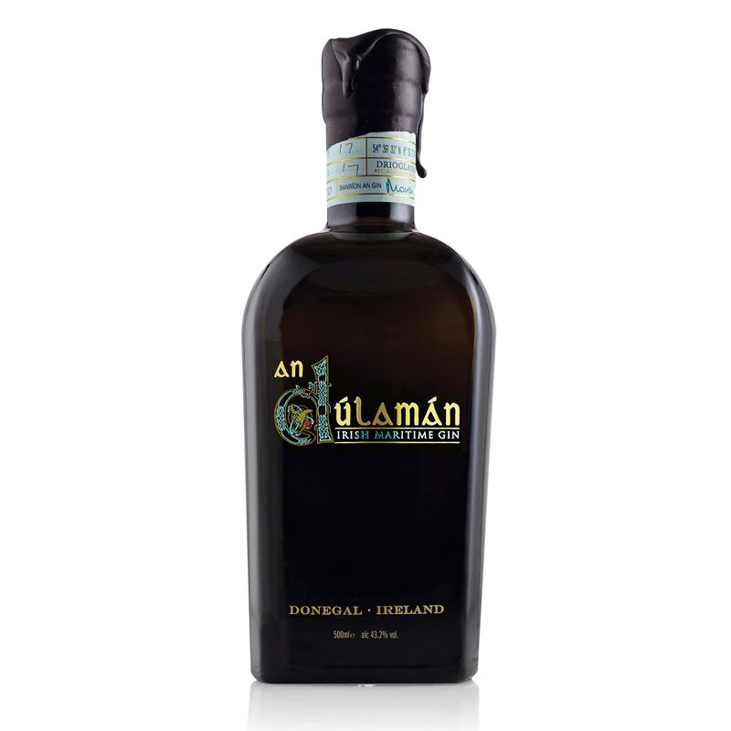 An Dúlamán Maritime Gin, a superblend of botanicals from Donegal’s Sliabh Liag Distillery, €35, celticwhiskeyshop.com