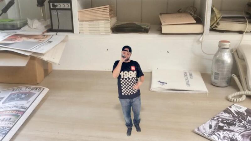 Performances can be watched by using an AR-based smartphone app and a mini-stage the size of a business card that can be printed off Firstage’s website, or at a growing number of locations in Dublin.