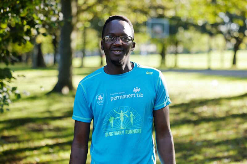 Lovemore Murewa: 'It’s always easier when we run and train together as a group, and it’s exciting for me.' Photograph: Alan Betson