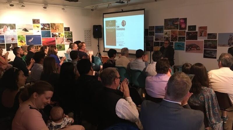 Tim Fanning launches his book Don Juan O’Brien: An Irish adventurer in nineteenth-century South America in Santiago.