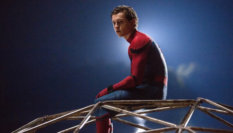 Tingling sensation: Tom Holland in Spider-Man: Homecoming