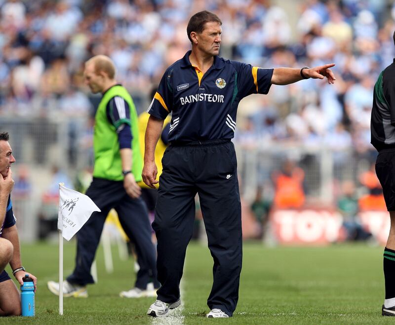 Jack O'Connor gives an instruction during the 2009 clash with Dublin. Photograph: Cathal Noonan/Inpho
