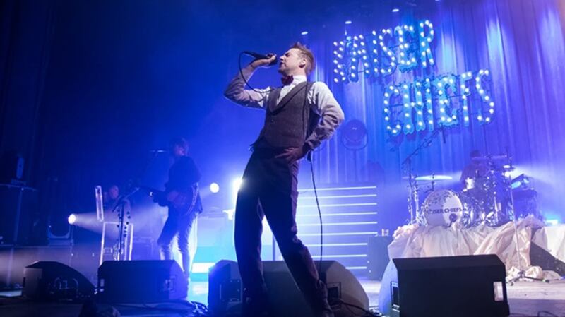 Kaiser Chiefs performing in Manchester in 2019. Photograph: Carla Speight/Getty Images
