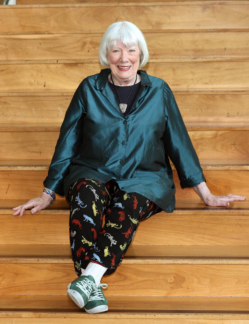 Rosaleen Linehan stars in the Best Exotic Marigold Hotel alongside Patrick Bergin in the Bord Gáis Theatre. Photograph: Brian McEvoy