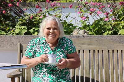 Marian Meehan (69) who is using the hospice day-care services at St Francis Hospice in Raheny, Dublin. Photograph: Dara Mac Dónaill