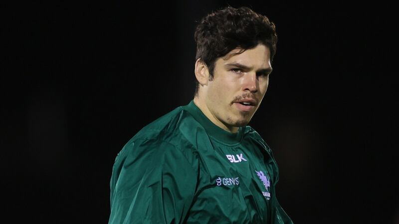 Alex Wootton meets former side Munster on Saturday evening. Photograph: James Crombie/Inpho
