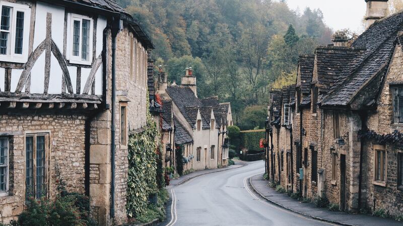 The  winding streets of Castle Combe in Wiltshire have attracted the attention of movie producers from Steven Spielberg to the Downton Abbey team. Photograph: iStock