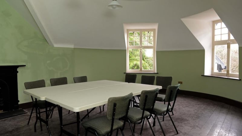 The new boardroom of the Royal Horticultural Society of Ireland in  Laurelmere, at Marley Park.  Photograph: Eric Luke