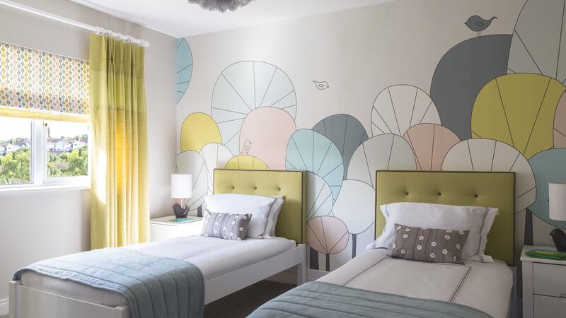 ‘Don’t be tempted to go with a baby theme as children grow up very fast, so instead put your focus into creating a scheme which will grow with them,’ advises interior designer Anne Tuohy. Photograph: Carton Interiors