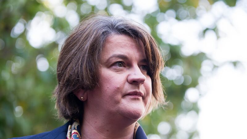 DUP leader Arlene Foster. Photograph: Tom Honan