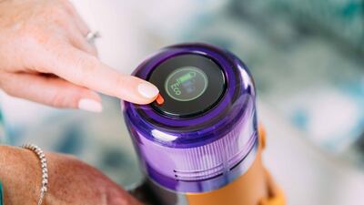 ‘It has a settings function that allows you go from eco to medium to boost, with eco giving you the longest battery time.’ Photograph: Eamon Ward