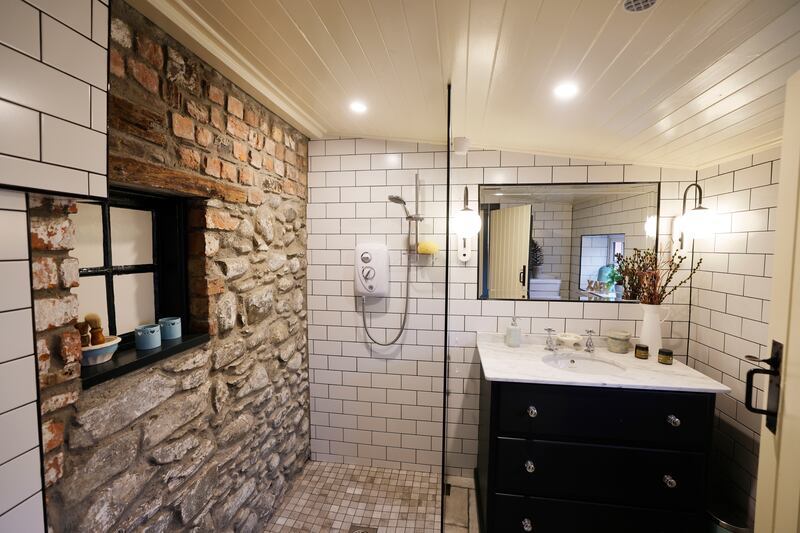 Bathroom. Photograph: Alan Betson

