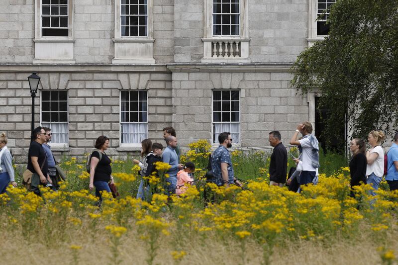 Trinity College Dublin: an oasis of tranquillity and architectural beauty. Photograph Nick Bradshaw 