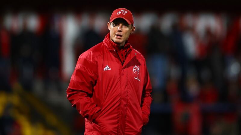 Munster coach Stephen Larkham. Photograph: James Crombie/Inpho