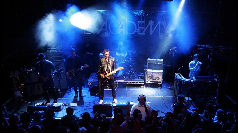 Bressie performs with The Blizzards at the Acadmey in 2008. Photo: Brenda Fitzsimons/The Irish Times