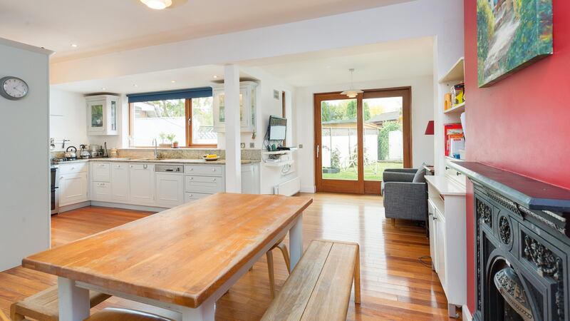 Kitchen/breakfast/family room at 10 Merville Avenue, Stillorgan, Co Dublin