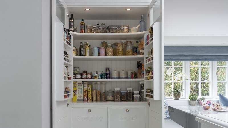 A bespoke larder designed byNewcastle Design.