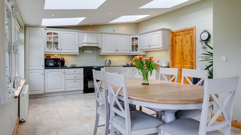 Kitchen and dining area