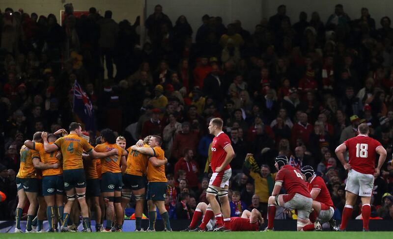 A rousing comeback against Wales was not enough to save Dave Rennie from the sack. . Photograph: Geoff Caddick/AFP via Getty Images