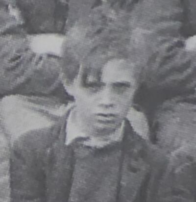 Sean Cloherty's old school photograph